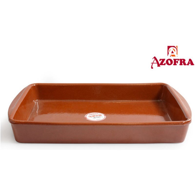 FUENTE RECTANGULAR 40.5X26.5CM VITRO AZOFRA