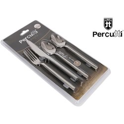 SET CUBIERTOS POSTRE ACERO INOX PERCUTTI