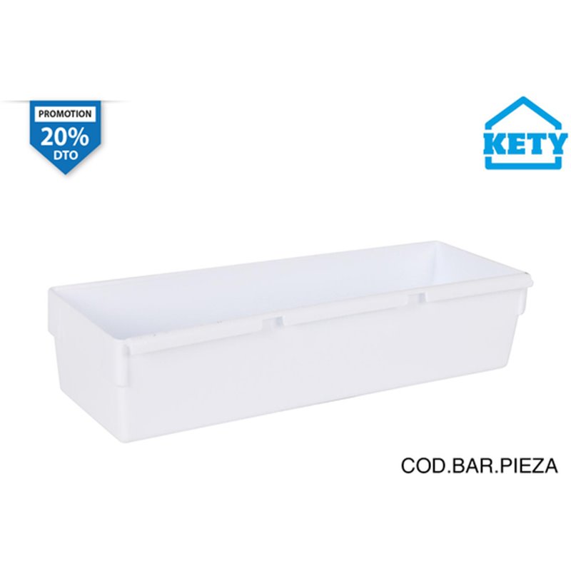 CAJA ORDENACION MODULAR 22.5X8X5.3CM KET - Teknashop Ltd