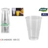 SET-25 VASO TRANSPARENTE 500CC ALGON