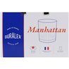 SET 6 VASOS TRANSPARENTE 31CL MANHATTAN