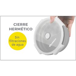 FIAMBRERA SILICONA REDONDA 750ML QUTTIN