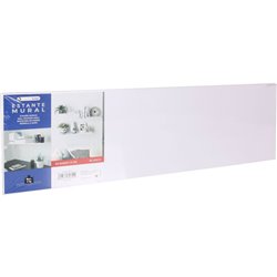 ESTANTE MURAL MDF 23.5X80X1.5 BLANCO CONFORTIME