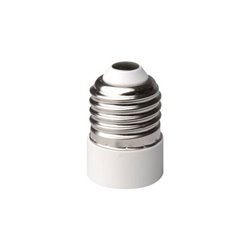 ADAPTADOR CASQUILLO E27 A E14 PLÁSTICO 7HSEVENON ELEC 