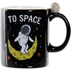 TAZA-MUG SPACE EN CAJA REGALO 450 ML