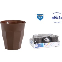 SET 6 VASOS MARRON 9CL PICARDIE