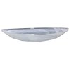 BOWL OVAL ALABASTRO ACAPULCO BLANCO 32X12X5CM