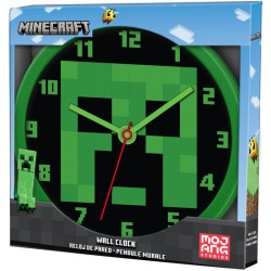 RELOJ PARED MINECRAFT