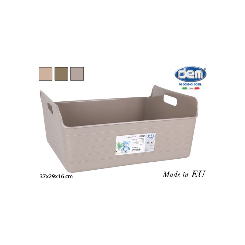 CESTA ORGANIZADORA FLEXIBLE 37X29X16CM