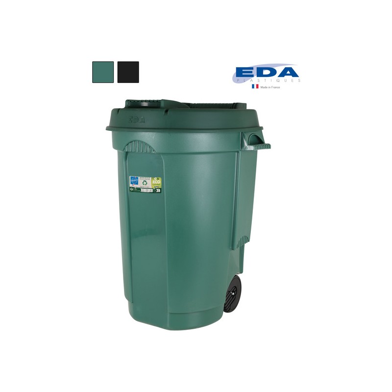 CUBO JARDIN CON RUEDAS 110 LT. EDA