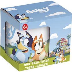 TAZA CERÁMICA 325ML EN CAJA REGALO BLUEY WALK - Teknashop Ltd