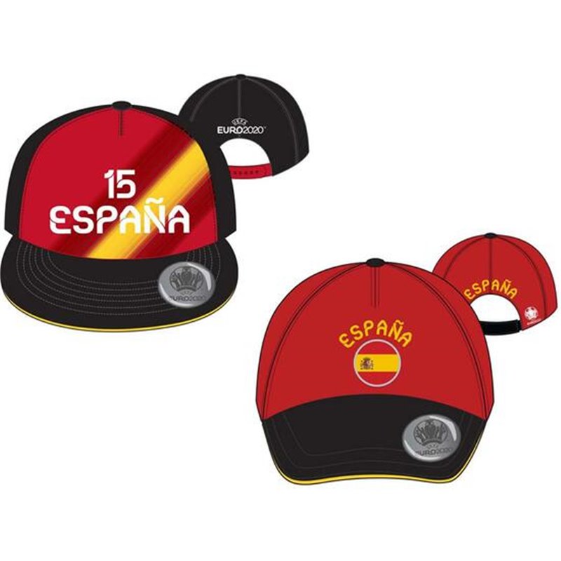 GORRA EUROCUP ESPAÑA LIGHT - ROJO - 52CM 