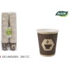 SET-100 VASO CARTON CAFÉ 250CC ALGON