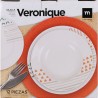 VAJILLA REDONDA 12PCS VERONIQUE MD