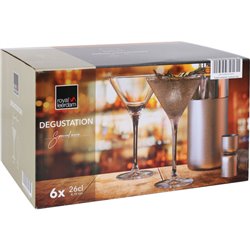 SET 6 COPAS COCTEL 26CL DEGUSTATION