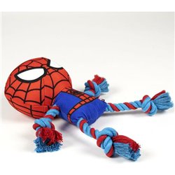 CUERDA DENTAL PARA PERRO SPIDERMAN RED