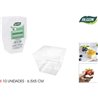 SET 10- BOL DEGUSTACION 6.5X5CM ALGON