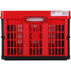 CAJA PLEGABLE 45L53X37X27CM VOILА ROJO