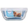 FIAMBRERA TRANSPARENTE 15CM RECTANGULAR C/TAPA FRESHBOX