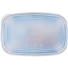 FIAMBRERA TRANSPARENTE 15CM RECTANGULAR C/TAPA FRESHBOX