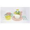 SET 12 CUBIERTOS PP PASTEL DEM