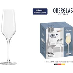 SET 6 COPAS CHAMPAGNE OBERGLAS 25CL PASSION