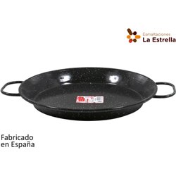 PAELLERA VALENCIANA 30CM JASPEADA