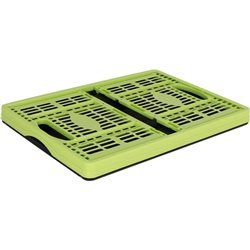 CAJA PLEGABLE 32L 47.5X35X23.6CM VOILА VERDE/NEGRO