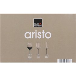 SET 6 COPAS VINO 53CL ARISTO