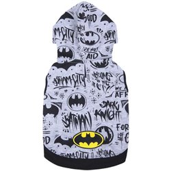 SUDADERA PARA PERRO S COTTON BRUSHED BATMAN BLACK