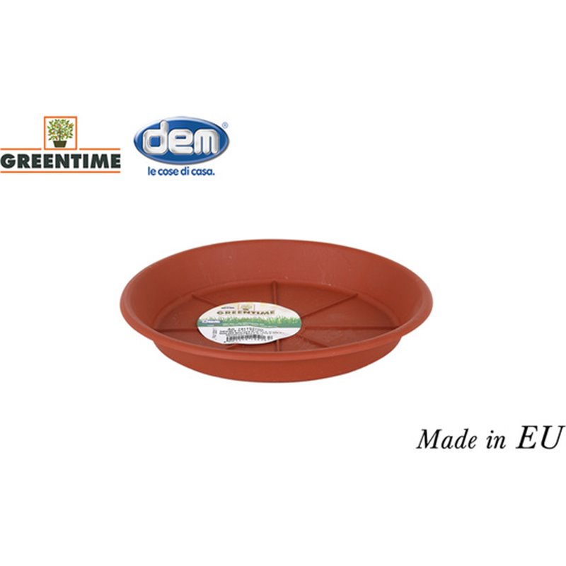 BAJO PLATO 16CM PARA MACETA 16/18CM GREENTIME