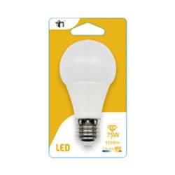 BOMBILLA LED ESTANDAR A60 E27 9W (60W) 806LM 3000K 15000H BL.1