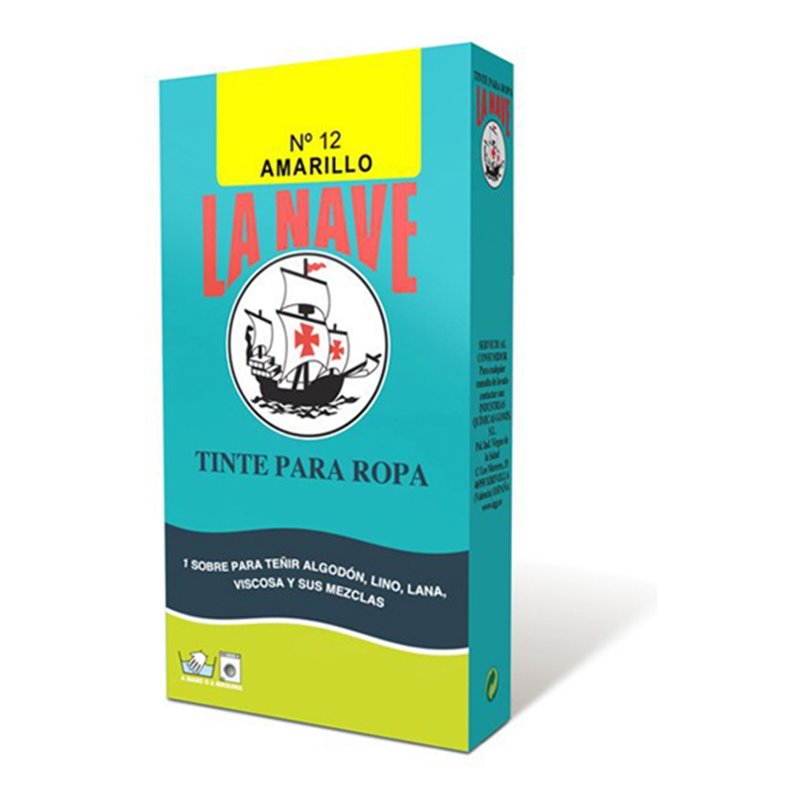 TINTE ROPA LA NAVE - AMARILLO