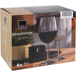 EK SET 6 COPAS VINO 45CL DEGUSTATION