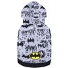 SUDADERA PARA PERRO XS COTTON BRUSHED BATMAN BLACK