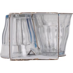 SET 4 VASOS TRANSPARENTE 130CC PICARDIE