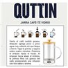 JARRA CAFETE BOROSS 350ML T/BAMBU QUTTIN