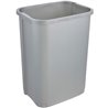 CUBO DE BASURA CON TAPA BASCULANTE, 25 L, SWANTJE, PLATEADO