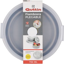 FIAMBRERA SILICONA REDONDA 750ML QUTTIN