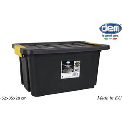 CAJA ORGANIZADORA C/TAPA 40L BRICO