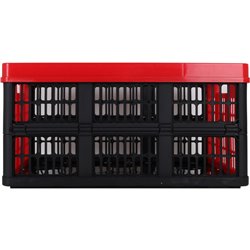 CAJA PLEGABLE 45L53X37X27CM VOILА ROJO