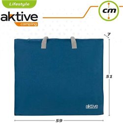 COCINA DE CAMPING ALUMINIO + TEXTIL 60X49X106CM