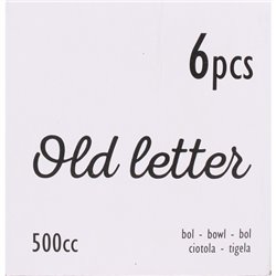 BOL 500CC OLD LETTER