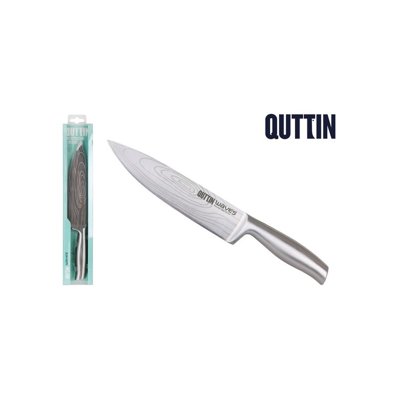 CUCHILLO COCINERO 20CM QUTTIN WAVES