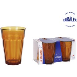 SET 4 VASO 36CL AMBAR PICARDIE