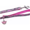 CORREA PARA PERROS M WONDER WOMAN DARK PINK