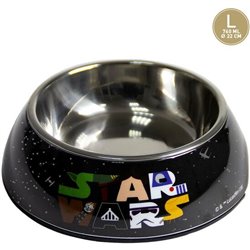 COMEDERO PARA PERRO L STAR WARS MULTICOLOR