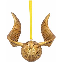 ADORNO NAVIDAD SNITCH DORADA HARRY POTTER