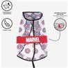 IMPERMEABLE AJUSTABLE PARA PERRO S AVENGERS CAPITAN AMERICA RED