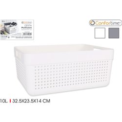 CESTA MULTIUSOS 32.5X23.5X14CM CONFORTIME